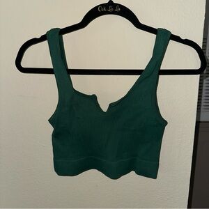 Tilly's Green Crop Top
